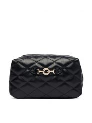 Guess Kosmetyczka PW7589 P6490 Czarny. Czarne kufry i kosmetyczki Guess, z aplikacjami, ze skóry, bez dodatków. Za 214.99 zł.