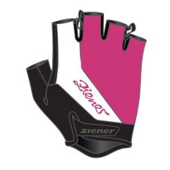 Rękawiczki rowerowe damskie ZIENER MTB Corynna Lady. Czarne rękawiczki Ziener, bez wzorów, sportowe. Za 49.99 zł.