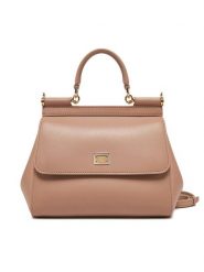 Dolce&Gabbana Torebka BB6003 AN767 Różowy. Czerwone torebki klasyczne Dolce&Gabbana, bez wzorów, ze skóry, bez dodatków. Za 6,079.00 zł.