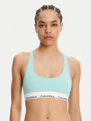 Calvin Klein Underwear Biustonosz top 0000F3785E Zielony. Zielone biustonosze Calvin Klein Underwear, xl, bez wzorów, z bawełny, bez kołnierzyka, bez ramiączek. Za 119.99 zł.
