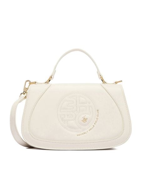 Beverly Hills Polo Club Torebka CEO-BHPC-L-003-09 Écru. Torebki klasyczne Beverly Hills Polo Club, bez wzorów, z materiału, bez dodatków. Za 169.99 zł.