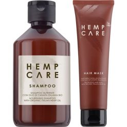 2-częściowy zestaw - szampon do włosów, maska do włosów. Odżywki do włosów Trico Botanica, Hemp care. W wyprzedaży za 129.95 zł.