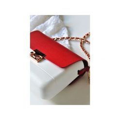 Torba Lulu Bag White. Białe torebki klasyczne Doubleu bag, bez wzorów, bez dodatków. Za 192.00 zł.