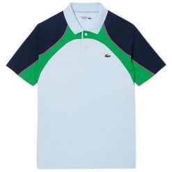 Polo Lacoste Players Collection Dh8955. Zielone koszulki polo Lacoste, s, bez wzorów, z materiału, bez kołnierzyka, bez ramiączek. Za 539.55 zł.