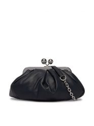 Weekend Max Mara Torebka 2615511164600 Granatowy. Niebieskie torebki klasyczne Weekend Max Mara, bez wzorów, ze skóry, bez dodatków. Za 1,309.00 zł.