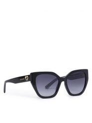 LOVE MOSCHINO Okulary przeciwsłoneczne MOL098/S 208534 Czarny. Czarne okulary przeciwsłoneczne Love Moschino, bez wzorów. Za 709.99 zł.