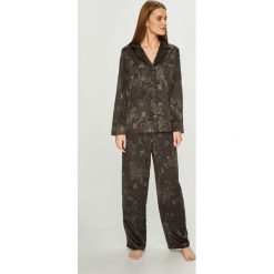 Lauren Ralph Lauren - Piżama. Czarne piżamy Lauren Ralph Lauren, bez wzorów, z materiału, bez ramiączek. W wyprzedaży za 299.90 zł.