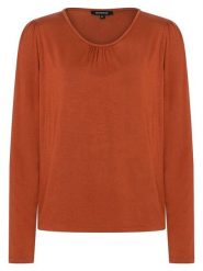 More & More Koszulka w kolorze jasnobrązowym rozmiar: 38. Brązowe bluzki More & More, bez wzorów, bez kołnierzyka, bez ramiączek. Za 56.99 zł.