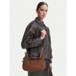 Torebka Liu Jo. Brązowe torebki klasyczne Liu Jo, bez wzorów, bez dodatków. Za 499.99 zł.