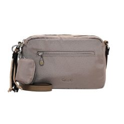 Tamaris Torebka Naramienna TAS Maggie Torebki 1 ct Szary Damski. Szare torby na ramię Tamaris, bez wzorów, z poliesteru, eleganckie, na ramię, bez dodatków. Za 190.99 zł.