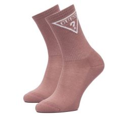 Skarpety długie Guess. Czerwone skarpety Guess, z aplikacjami. Za 54.99 zł.