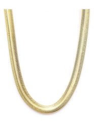 MOODE Naszyjnik - dł. 41 cm rozmiar: onesize. Żółte naszyjniki MOODE, ze stali. Za 100.75 zł.