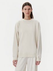 Puma Bluza Ess 685401 Beżowy Oversize. Brązowe bluzy Puma, s, bez wzorów, z bawełny, bez kaptura. Za 129.99 zł.