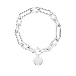 Bransoletka Krokodyl z medalikiem, posrebrzana. Bransoletki Lilou, posrebrzane. Za 374.00 zł.