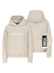 Sublevel Bluza polarowa w kolorze kremowym rozmiar: L. Brązowe bluzy Sublevel, l, bez wzorów, z polaru, bez kaptura. Za 121.80 zł.