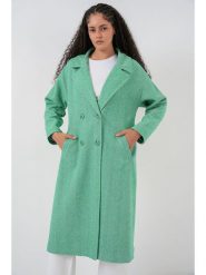 Bigdart Płaszcz przejściowy w kolorze miętowym rozmiar: 40. Zielone płaszcze Bigdart, bez wzorów, bez kaptura. Za 143.99 zł.