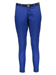 The North Face Spodnie funkcyjne - Slim fit - w kolorze niebieskim rozmiar: 38. Niebieskie spodnie dresowe The North Face, bez wzorów, z tkaniny, outdoorowe. Za 211.31 zł.