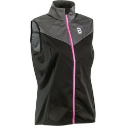 Bjorn Daehlie Vesta Athlete Black Wmn M. Czarne kurtki sportowe Bjorn Daehlie, m, bez wzorów, bez kaptura, outdoorowe. W wyprzedaży za 279.00 zł.