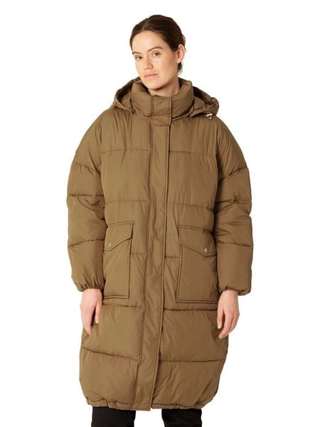 Ilse Jacobsen Płaszcz pikowany w kolorze jasnobrązowym rozmiar: XL/XXL. Brązowe płaszcze Ilse Jacobsen, xl, bez wzorów, bez kaptura. Za 382.99 zł.