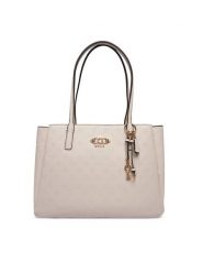Guess Torebka Anise HWPD99 16230 Écru. Shopper Guess, z aplikacjami, ze skóry, bez dodatków. Za 799.99 zł.