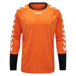Bluza Bramkarska Hummel. Brązowe bluzy Hummel, m, bez wzorów, bez kaptura. Za 209.00 zł.