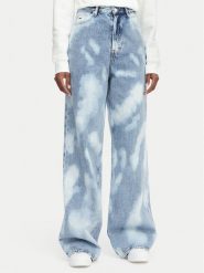 Tommy Jeans Jeansy Claire DW0DW23109 Niebieski jasny Wide Fit. Niebieskie jeansy Tommy Jeans, bez wzorów. Za 529.99 zł.