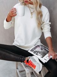 LA Angels Bluza w kolorze białym rozmiar: M. Białe bluzy LA Angels, m, bez wzorów, bez kaptura. Za 148.96 zł.