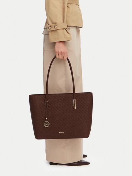 MEXX Torebka CEO-MEXX-X-006-10 Brązowy. Brązowe shopper Mexx, bez wzorów, ze skóry, bez dodatków. Za 159.99 zł.