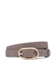 Calvin Klein Pasek Organic Buckle Suede Belt 20Mm LV04F7110G Szary. Szare paski Calvin Klein, bez wzorów, ze skóry. Za 169.99 zł.