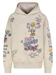 Sublevel Bluza w kolorze kremowym rozmiar: XS. Brązowe bluzy sportowe Sublevel, xs, bez wzorów, z kapturem. Za 118.28 zł.