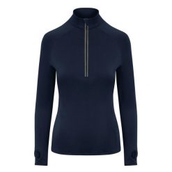 Bluza Damska CoolFlex Half Zip Top. Niebieskie bluzy JUST COOL, s, bez wzorów, bez kaptura. Za 153.99 zł.