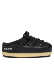 Moon Boot Klapki Evx 80D1470030 Czarny. Czarne klapki Moon Boot, bez wzorów, ze skóry, bez obcasa. Za 629.99 zł.