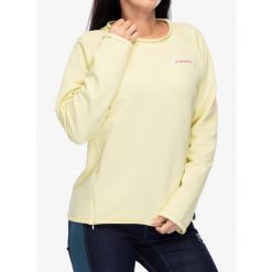 Bluza damska La Sportiva Tufa Sweater. Żółte bluzy La Sportiva, l, bez wzorów, bez kaptura. Za 265.99 zł.