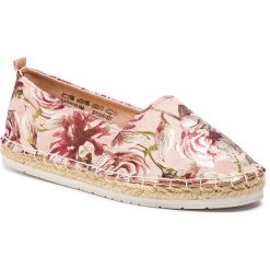 Espadryle MARCO TOZZI - 2-24210-22 Rose Flower 584. Czerwone espadryle Marco Tozzi, bez wzorów, z materiału, bez obcasa, na płaskiej podeszwie, bez zapięcia. W wyprzedaży za 109.00 zł.