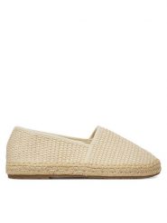 DeeZee Espadryle 8-626-2 Beżowy. Brązowe espadryle DeeZee, bez wzorów, z materiału, bez obcasa, bez zapięcia. Za 119.99 zł.