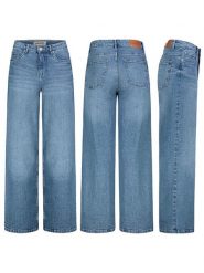 Sublevel Dżinsy - Comfort fit - w kolorze niebieskim rozmiar: L. Niebieskie jeansy Sublevel, l, z aplikacjami, z podwyższonym stanem. Za 136.45 zł.