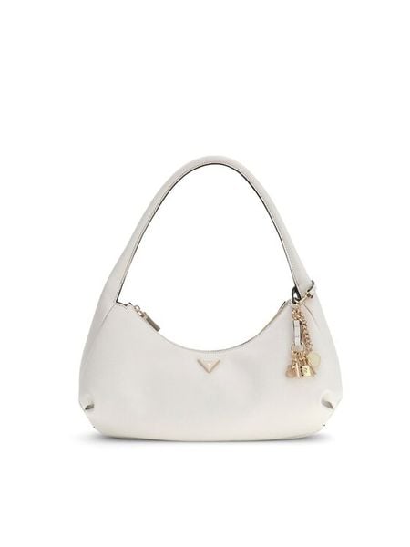 Guess Torebka Gilda HWZG97 47010 Biały. Białe listonoszki Guess, z aplikacjami, ze skóry, bez dodatków. Za 464.99 zł.