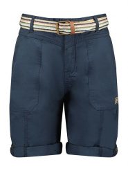 Geographical Norway Bermudy "Prioria" w kolorze granatowym rozmiar: M. Niebieskie szorty Geographical Norway, bez wzorów, z bawełny. Za 101.70 zł.