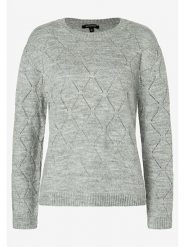 More & More Sweter w kolorze szarym rozmiar: 40. Szare swetry More & More, bez wzorów, bez ramiączek. Za 171.68 zł.