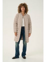 Kaffe Płaszcz pikowany w kolorze beżowym rozmiar: 36. Brązowe płaszcze Kaffe, bez wzorów, bez kaptura. Za 191.42 zł.