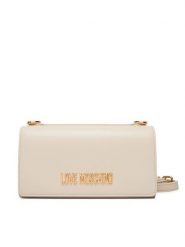 LOVE MOSCHINO Torebka JC4170PP1OLX0110 Écru. Listonoszki Love Moschino, bez wzorów, ze skóry, bez dodatków. Za 789.99 zł.