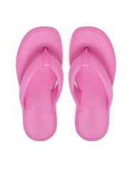 Melissa Japonki Melissa Free Low 36134 Różowy. Czerwone klapki Melissa, bez wzorów, z tworzywa sztucznego, bez obcasa. Za 259.99 zł.