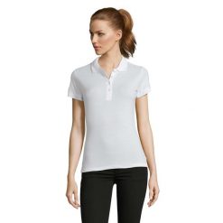 Damska Koszulka Polo Passion. Białe koszulki polo SOL'S, s, bez wzorów, bez kołnierzyka, bez ramiączek. Za 61.99 zł.