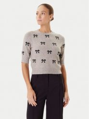 Vero Moda Sweter Doffy 10330793 Beżowy Regular Fit. Brązowe swetry Vero Moda, m, bez wzorów, z syntetyku, bez ramiączek. Za 119.99 zł.