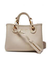 Emporio Armani Torebka EW000382 AF12036 M1051 Écru. Torebki klasyczne Emporio Armani, bez wzorów, ze skóry, bez dodatków. Za 749.99 zł.