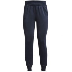 Spodnie dresowe dla kobiet Under Armour ARMOUR FLEECE JOGGER. Niebieskie spodnie dresowe Under Armour, m, bez wzorów, z dresówki, trekkingowe. Za 249.99 zł.