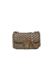 Pinko Torebka w kolorze khaki - 22 x 19 x 6 cm rozmiar: onesize. Brązowe torby na ramię Pinko, z aplikacjami, z materiału, na ramię, bez dodatków. Za 1,120.13 zł.