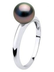 Pearl Addict Pierścionek z perłą rozmiar: 52. Szare pierścionki Pearl Addict, z perłą, złote. Za 1,035.99 zł.