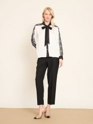 BGN Koszula w kolorze białym rozmiar: 34. Białe koszule BGN, bez wzorów, z koronki, bez kołnierzyka, bez ramiączek. Za 143.99 zł.