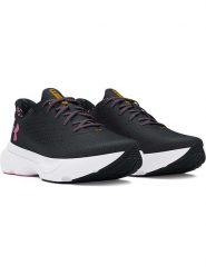 Under Armour Buty "Infinite Print" w kolorze czarnym do biegania rozmiar: 38,5. Czarne obuwie sportowe Under Armour, z materiału, bez zapięcia, do biegania. Za 250.94 zł.